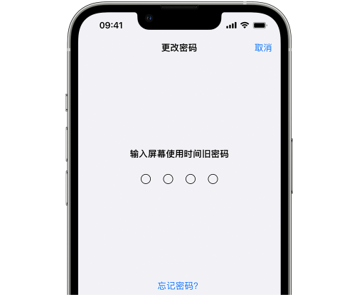 江华iPhone屏幕维修分享iPhone屏幕使用时间密码忘记了怎么办 