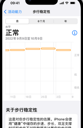 江华iPhone手机维修如何在iPhone开启'步行稳定性通知'