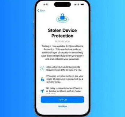 江华苹果授权维修店分享被盗设备保护功能开启方法 