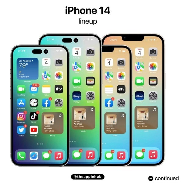 江华苹果14维修分享iPhone 14全家福 